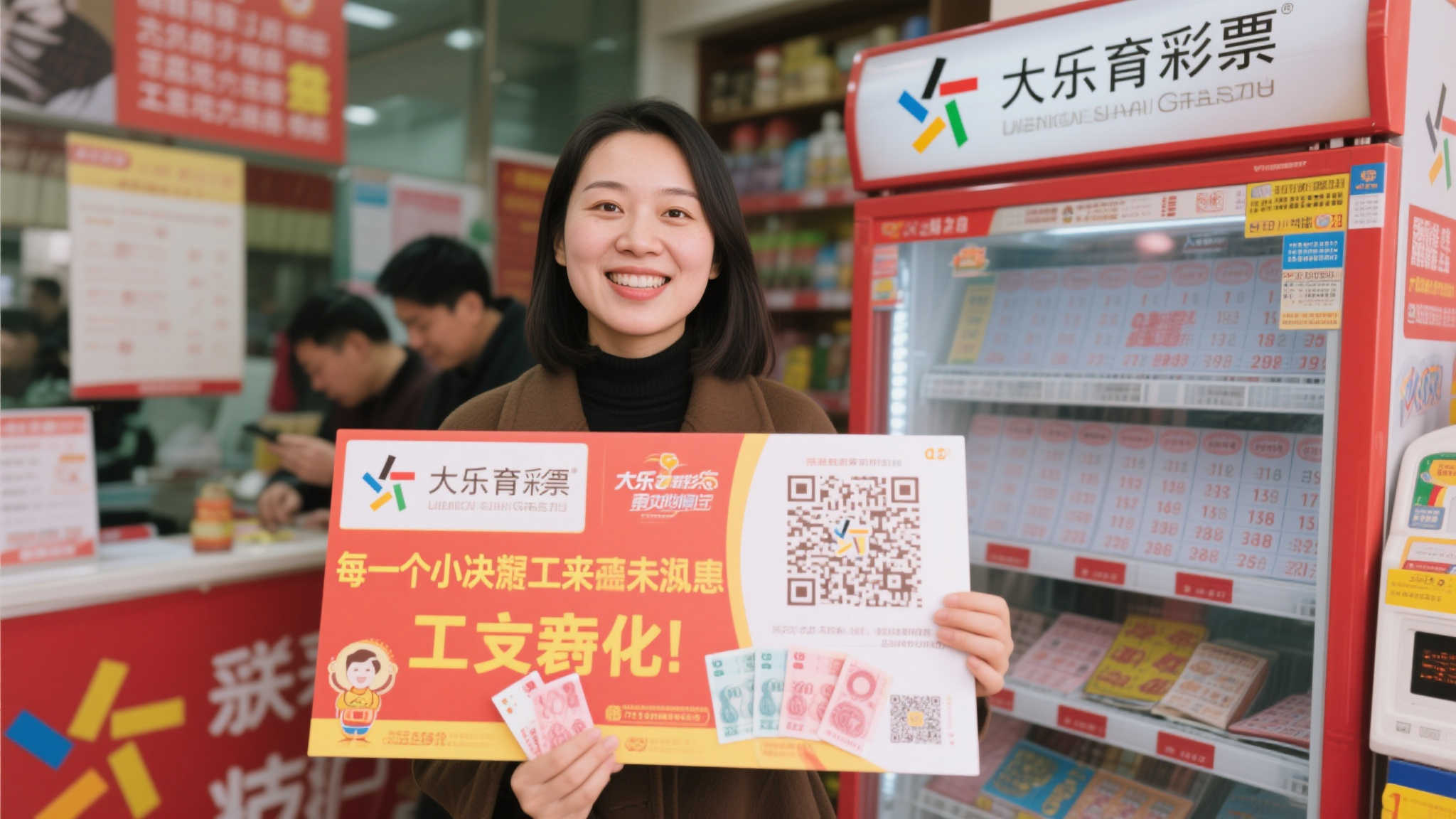 女子仅花15元喜中大乐透1131万：首次中奖感觉不错